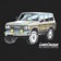HUF Toyota Land Cruiser Rosetta T-Shirt - black - front detail