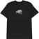 HUF Toyota Land Cruiser Rosetta T-Shirt - black - front
