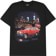 HUF Toyota Land Cruiser Big Poppa J8 T-Shirt - black - front