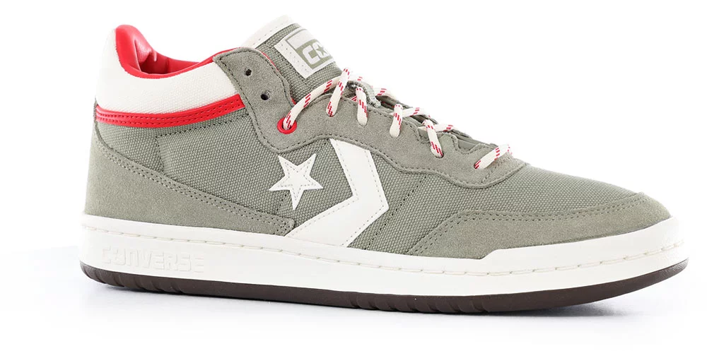 Converse skate shoes red sale
