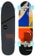 Loaded Coyote 30.75" Complete Cruiser Skateboard - silver trucks/blue wheels