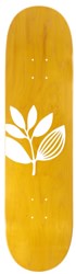Magenta Big Plant 8.25 Skateboard Deck - yellow