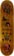 Tactics Charms Skateboard Deck - brown - front