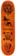 Tactics Charms Skateboard Deck - orange - front