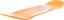 Alien Workshop Guevara EXP 8.375 Twin Tail Shape Skateboard Deck - orange - angle
