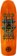 Black Label Lucero OG Bars 10.0 Cross Skateboard Deck - orange