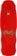 Welcome Diablo 9.75 Dark Lord Shape Skateboard Deck - top