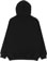Dime Classic Small Logo Hoodie - black - reverse