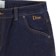 Dime Classic Baggy Denim Jeans - indigo - front detail