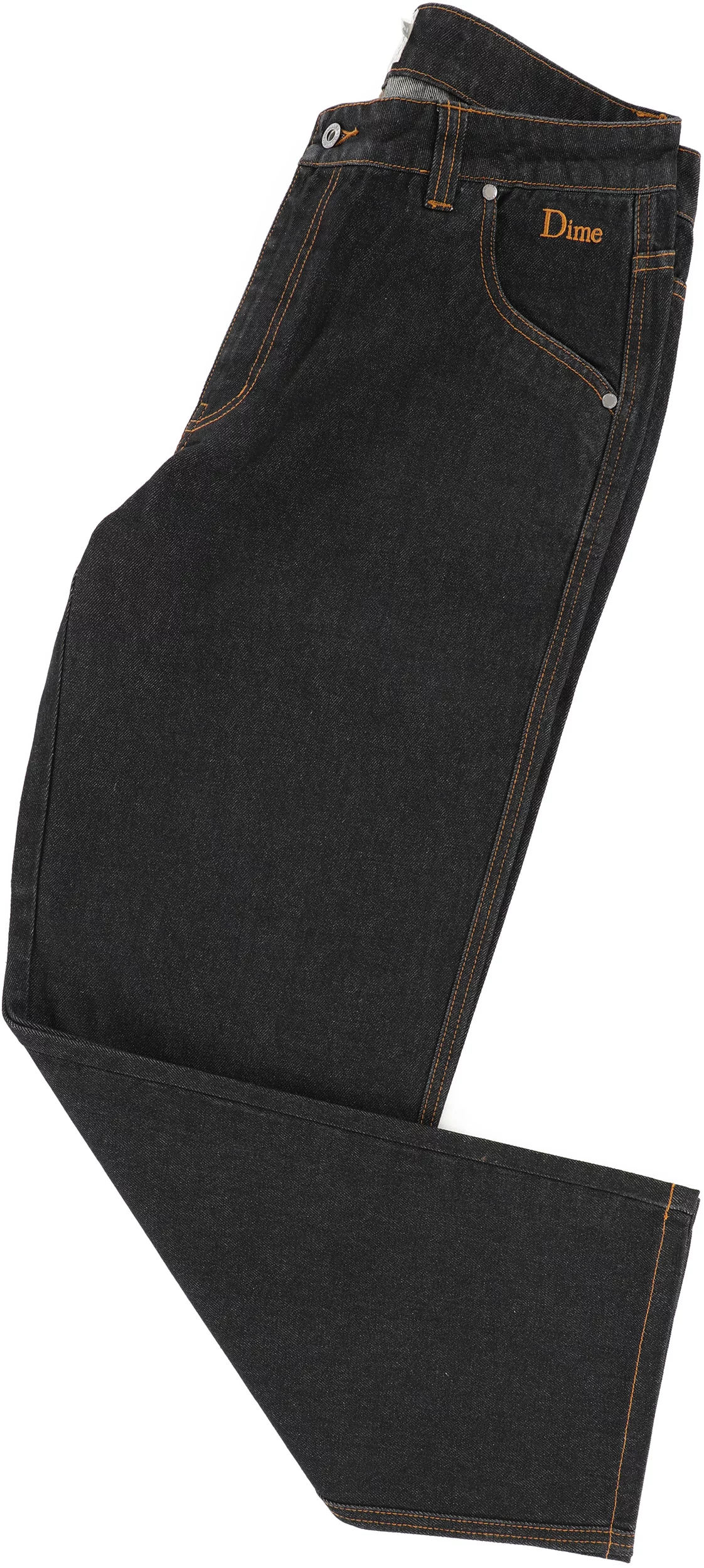 Dime Classic Relaxed Denim Jeans - black washed | Tactics