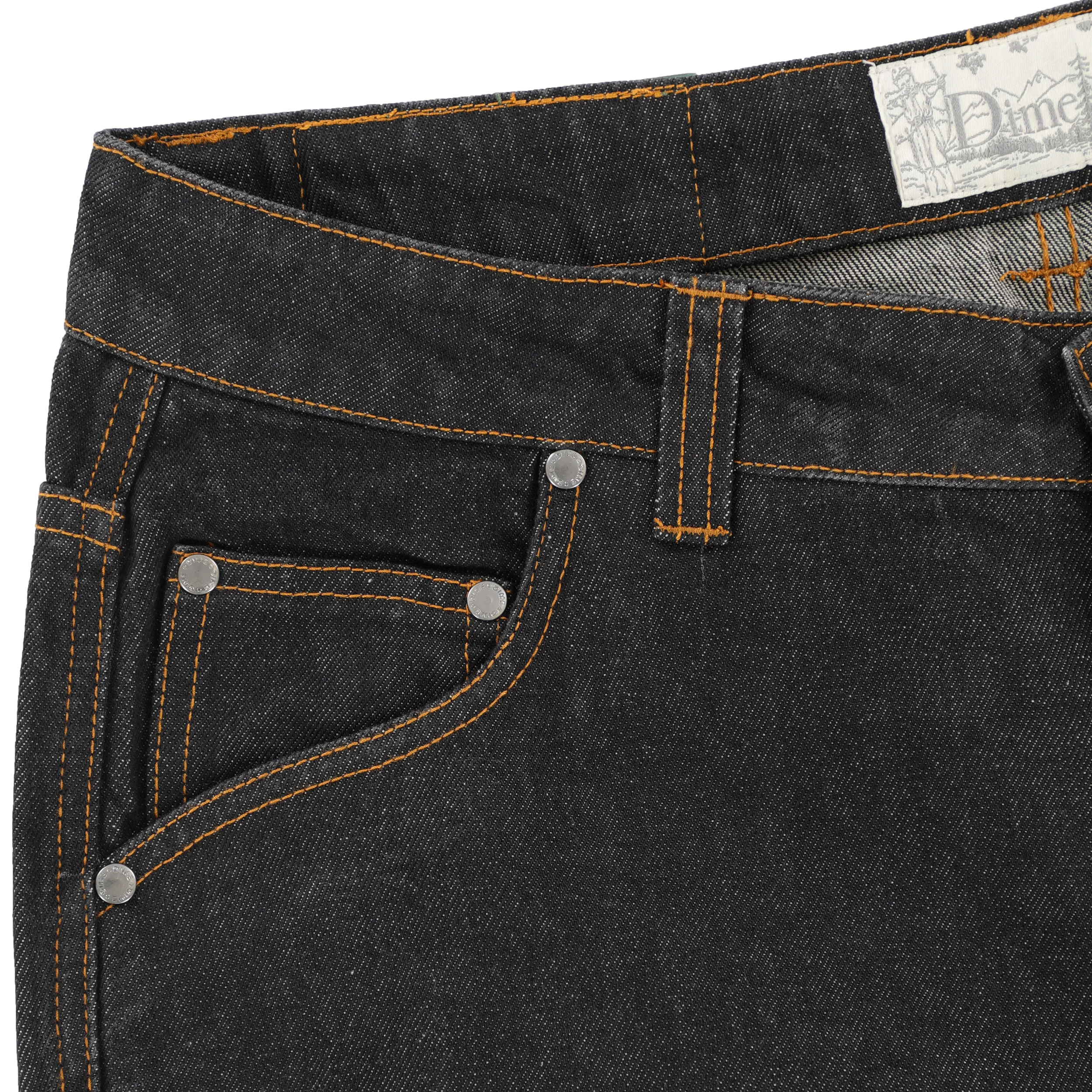 Dime Classic Relaxed Denim Jeans - black washed | Tactics Dime Classic Relaxed Denim Jeans - black washed | Tactics