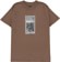 Volcom TT B Iguchi Valley T-Shirt - dark earth - front