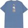 Volcom Splarg T-Shirt - blueberry - reverse