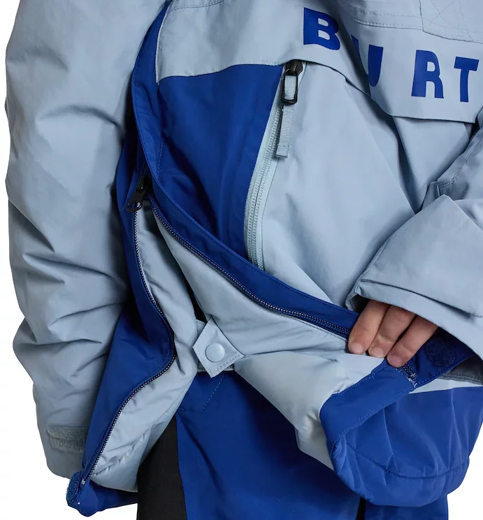Burton Kids Frostner 2L Anorak Jacket - dusty blue/twilight Burton Kids Frostner 2L Anorak Jacket - dusty blue/twilight