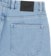 Welcome Immortal Loose Straight Denim Jeans - washed blue - reverse detail