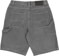 Dime Classic Denim Shorts - faded black - reverse