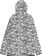 Burton Crown Weatherproof Fleece Hoodie - zebra camo - reverse