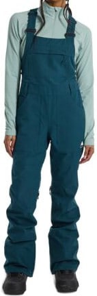 Burton Snowboard Women's Avalon Bib - Pantalon de ski taille L, beige