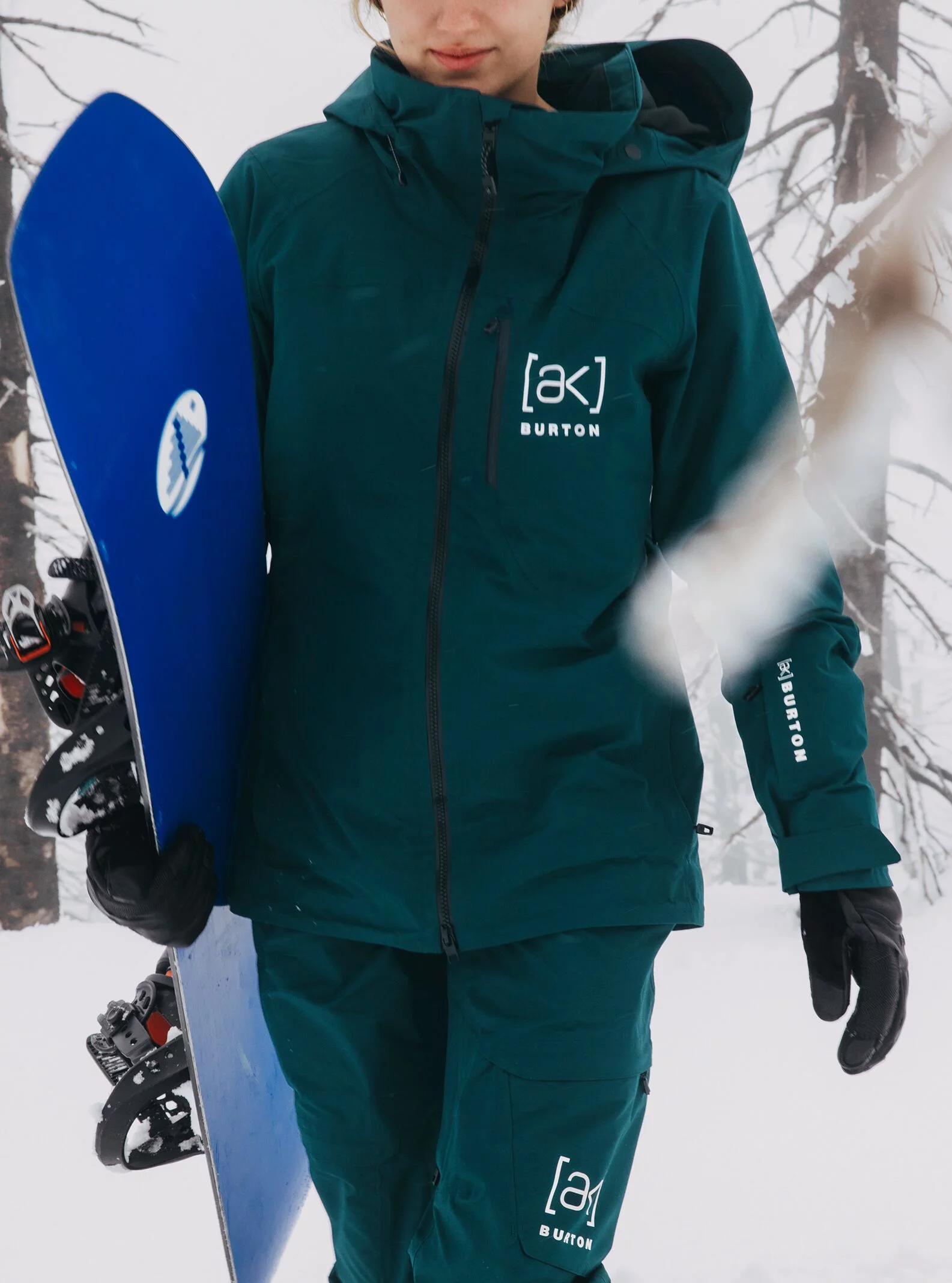 Burton Women's AK GORE-TEX 2L Embark Jacket - deep emerald