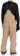 Volcom Rain GORE-TEX Overall Bib Pants - chestnut brown - reverse