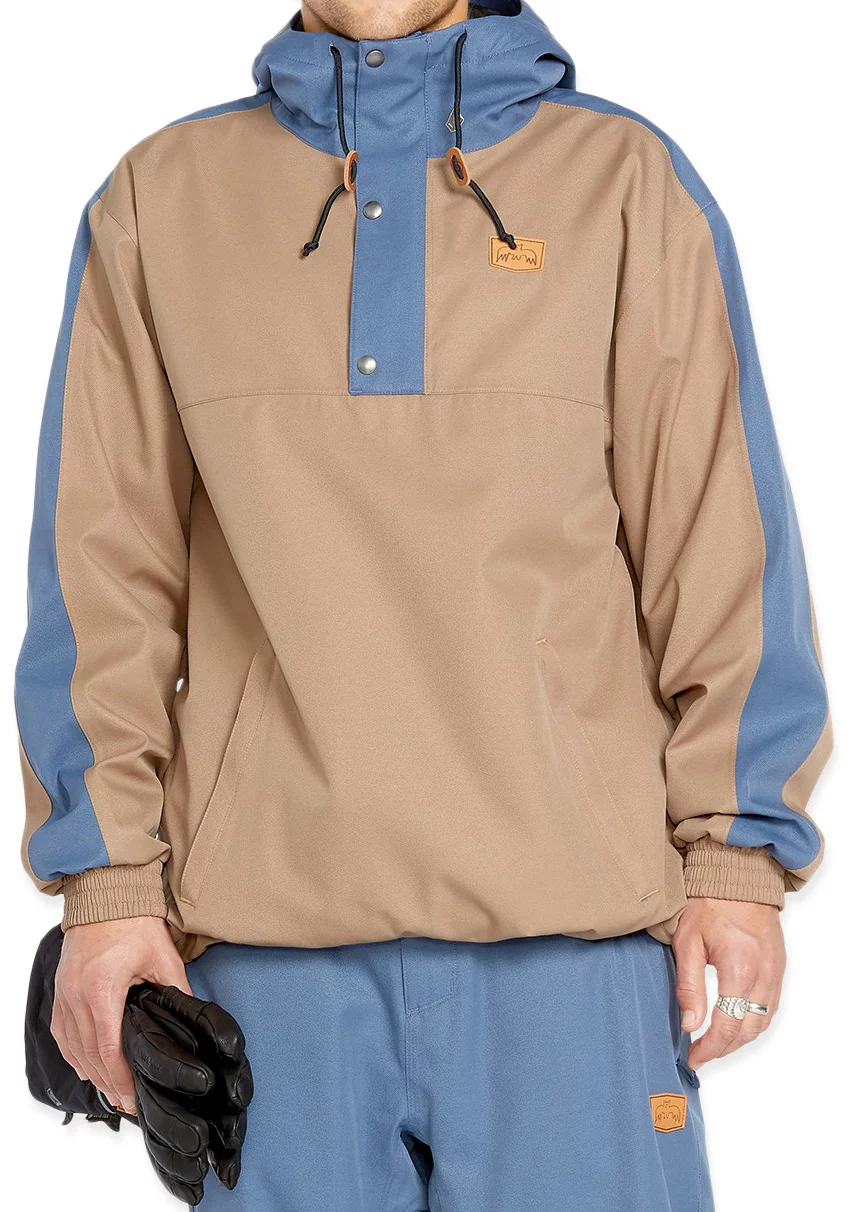 新品未使用VOLCOM ボルコム LONGO 20K PULLOVER Volcom Longo 20K Pullover Jacket - Black - 196134778257