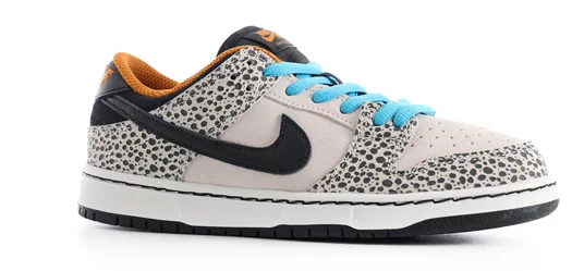 Nike SB Preschool Dunk Low Pro SB Skate Shoes - (paris olympics) phantom/black-black-monarch