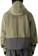 686 Ghost 2.5L Anorak Jacket - sage corduroy colorblock - reverse