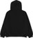 Passport House Plant Organic Zip Hoodie - black - reverse