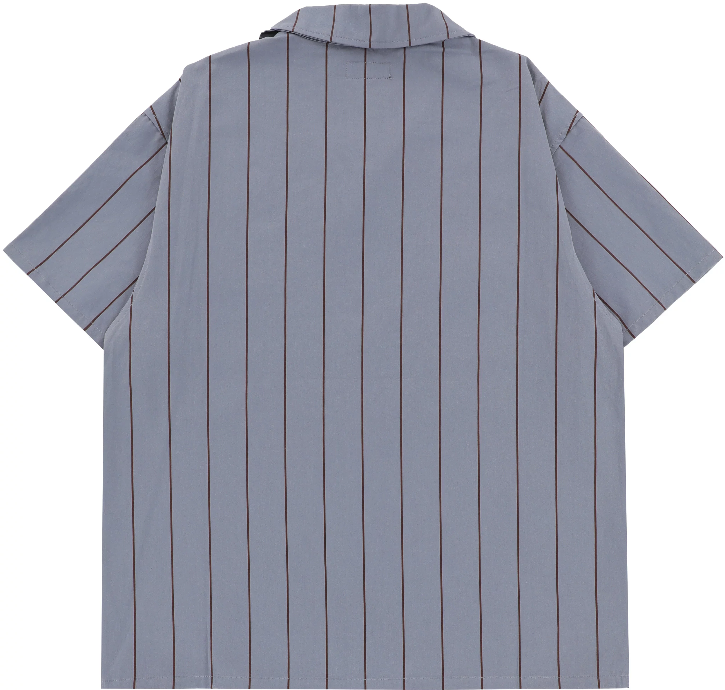 Passport Striped Casual S/S Shirt - light blue | Tactics