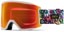 Smith Squad XL ChromaPop Goggles + Bonus Lens - (tall boy) /chromapop everyday red mirror +  storm yllw lens