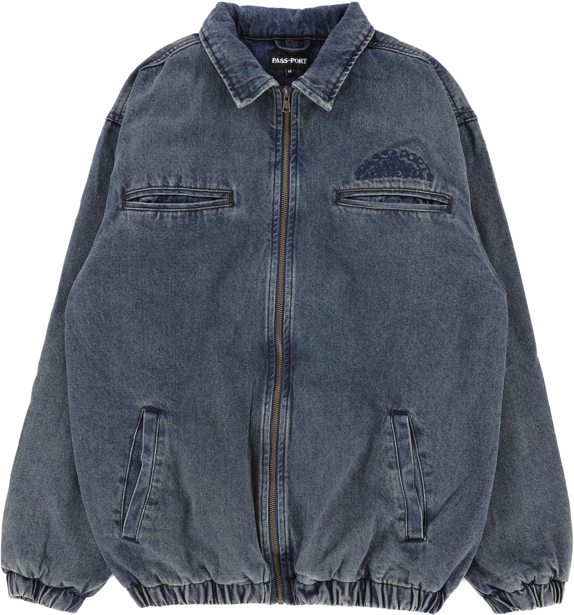 送料無料の商品 Passport Vineyard Birds Denim Delivery Jacket - washed ジャケット・アウター