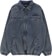 Passport Vineyard Birds Denim Delivery Jacket - washed indigo