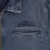 Passport Vineyard Birds Denim Delivery Jacket - washed indigo - front detail