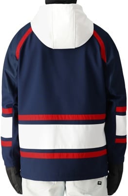 686 Waterproof Slapshot Hoodie - navy colorblock | Tactics