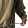 686 Waterproof Team Hoodie - sage - detail