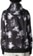 686 Women's Bonded Fleece Pullover Hoodie - ghost floral - reverse
