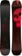 CAPiTA Black Snowboard Of Death 2025 - red skull base