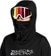 Volcom Women's Riding Hydro Hoodie - black - detail