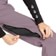 Volcom Women's Swift Bib Overall Pants - dusty lavender - vent zipper