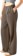 Dickies Women's Pleated Multi Pocket Work Pants - mushroom - side