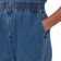 Dickies Women's Houston Denim Coverall Pants - classic blue - detail