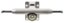 Lurpiv Hollow Polished Skateboard Trucks - top