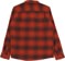 Patagonia Organic Cotton Fjord Flannel Shirt - cascade: burnished red - reverse