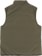 Patagonia Reversible Cotton Down Vest Jacket - basin green - reverse