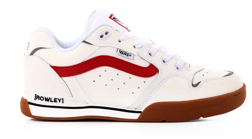 Vans Rowley XLT Skate Shoes - red/white/gum | Tactics