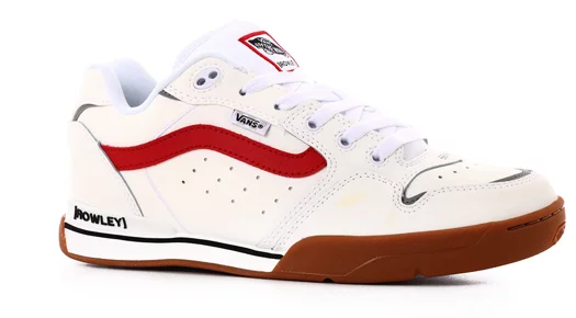 Vans Rowley XLT Skate Shoes - red/white/gum