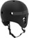 ProTec Full Cut Certified EPS Skate Helmet - matte black - reverse
