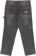 April Carpenter Jeans - washed black - reverse