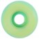 Snot Lil' Wide Boys Skateboard Wheels - green/yellow swirl (101a) - reverse