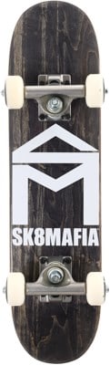 SK8MAFIA House Logo 6.0 Micro Complete Skateboard - black stain - view large